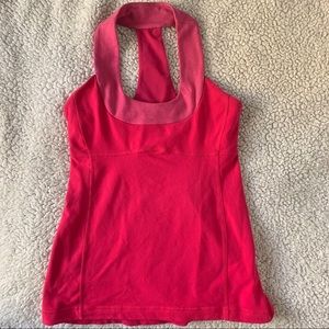 Pink Lululemon Tank Top